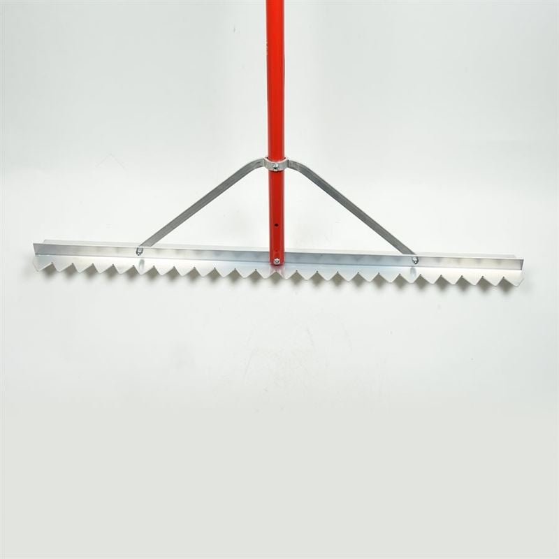 Toolway 36IN ALUM.ASPHALT LUTE RAKE W / 82IN ALUM. HANDLE - Mississauga Hardware Centre Inc