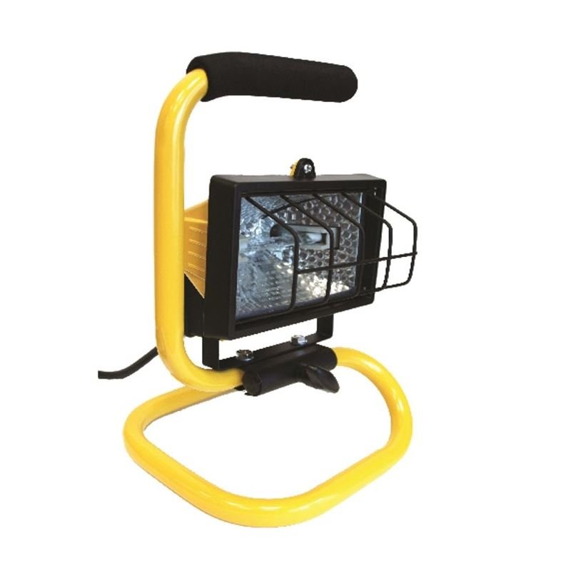 Toolway 500W HALOGEN WORK LIGHT 1FT CORD - Mississauga Hardware Centre Inc