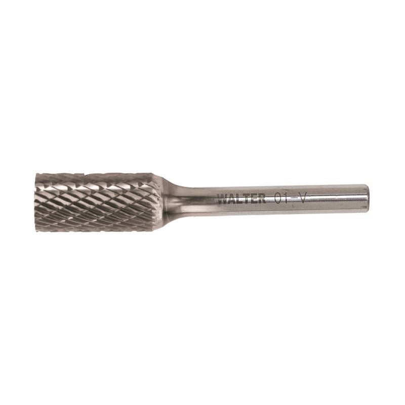 WALTER 01V002 CARBIDE BURR 1/4in Shank Double Cut SA - 3 DC - Mississauga Hardware Centre Inc