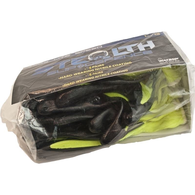 Watson Stealth Light Artillery Gloves - 6pk - Mississauga Hardware Centre Inc