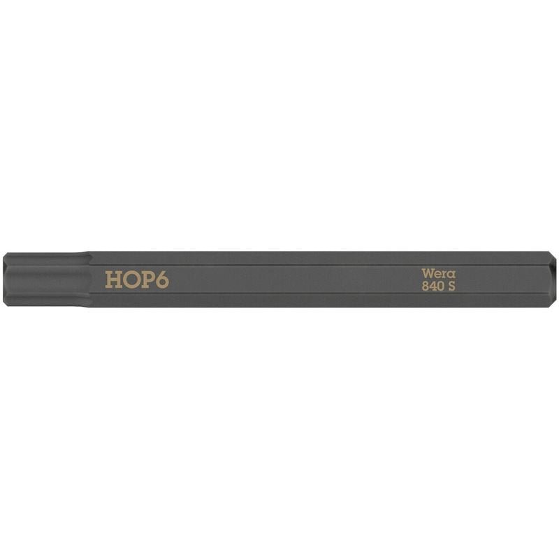 WERA 05018157001 840 S Hex - Plus bits for impact screwdrivers, 1/4in x 70 mm - Mississauga Hardware Centre Inc