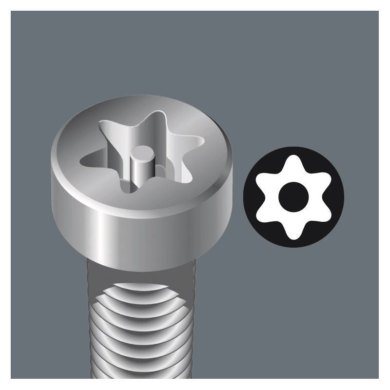 Wera 05059572001 867/4 Z Torx Bo Take It Easy Bits With Hole, Tx 30 X 89 Mm - Mississauga Hardware Centre Inc