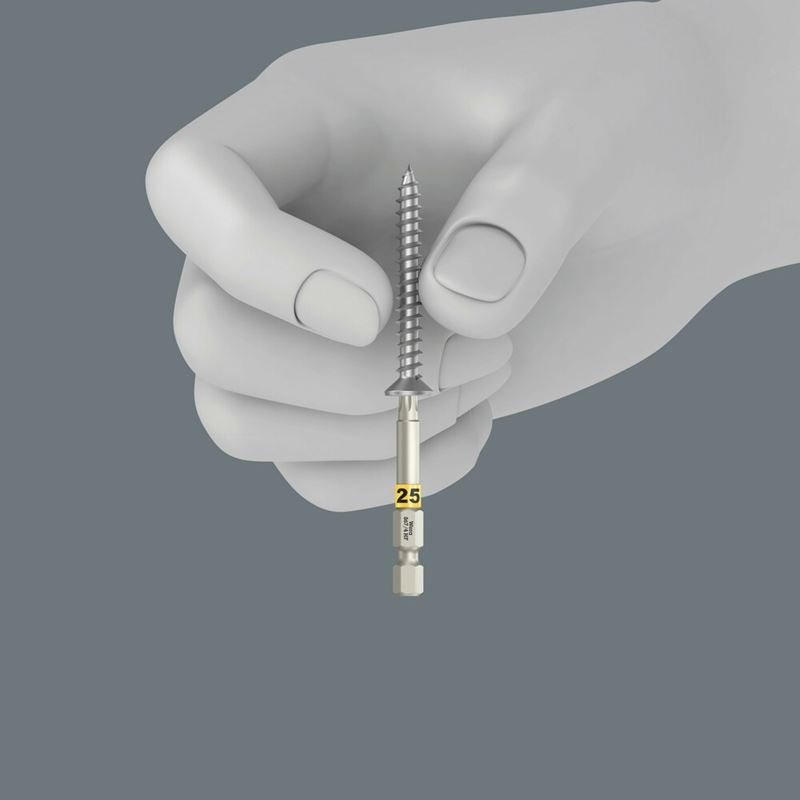 Wera 05060513001 867/4 Torx Hf Bits With Holding Function, Tx 15 X 89 Mm - Mississauga Hardware Centre Inc