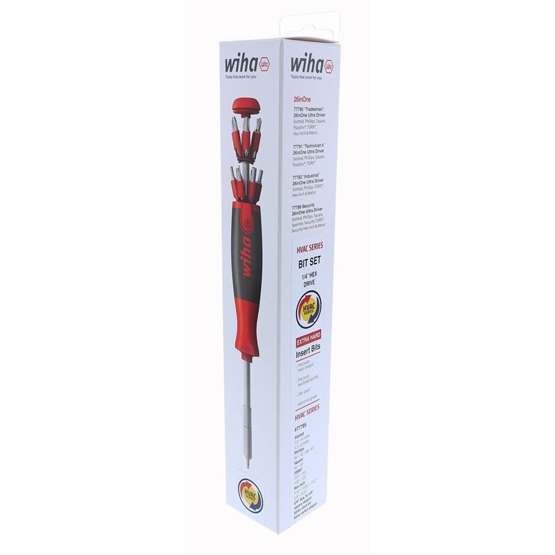 Wiha 24 - in - 1 Ultra Driver HVAC Bit Holder - Mississauga Hardware Centre IncWiha ToolsWIHA-77785