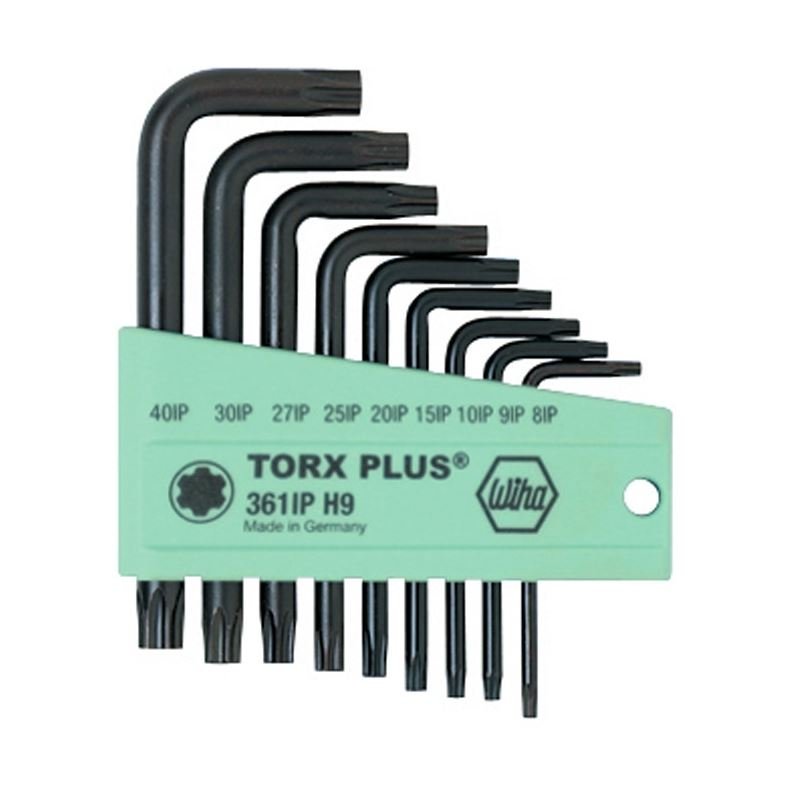 WIHA 36199 9 Piece TorxPlus L - Key Short Arm Set - Mississauga Hardware Centre Inc