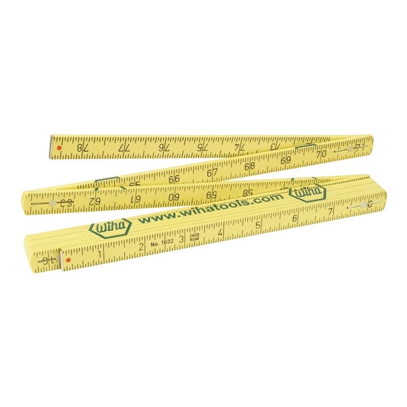 WIHA 61662 MaxiFlex Folding Ruler Combination Metric/Inch - Mississauga Hardware Centre Inc