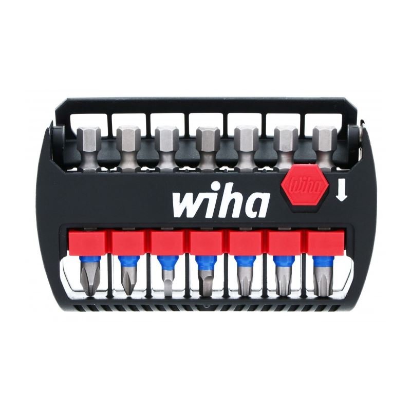 WIHA 70298 7 Piece TerminatorBlue Impact Bit Set - 2 Inch Bits - Mississauga Hardware Centre Inc