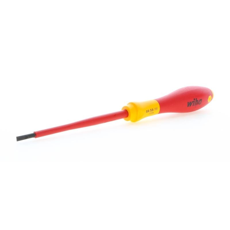 WIHA 92005 Insulated SoftFinish Slotted Screwdriver 3.5 - Mississauga Hardware Centre Inc