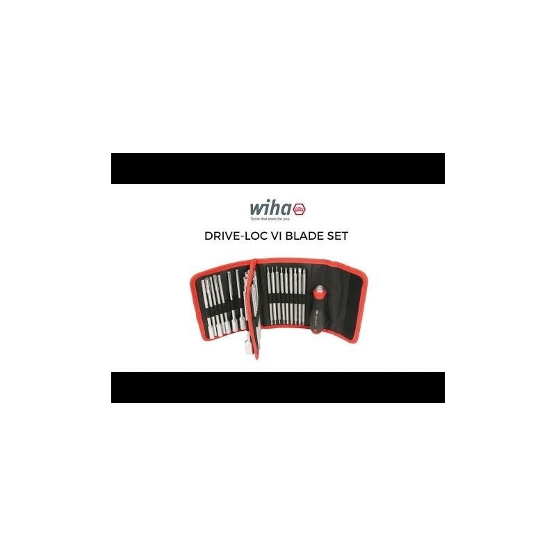 Wiha Drive - Loc VI Interchangeable Blade 32 Piece Set in Folding Wallet - Mississauga Hardware Centre IncWiha ToolsWIHA-28188