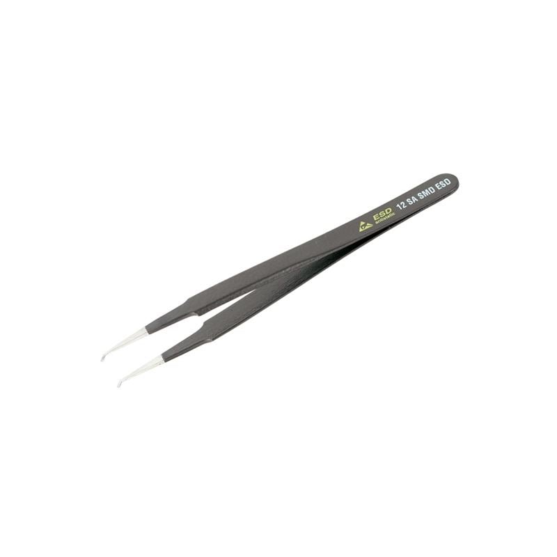 Wiha ESD Safe Tweezers 12 SA SMD - 120mm - Mississauga Hardware Centre IncWiha ToolsWIHA-44521
