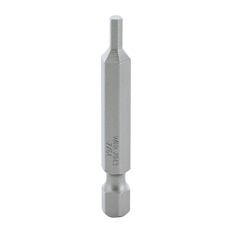 Wiha Hex Inch Power Bit 7/64 x 50mm Pack of 10 Bits - Mississauga Hardware Centre IncWiha ToolsWIHA-74312