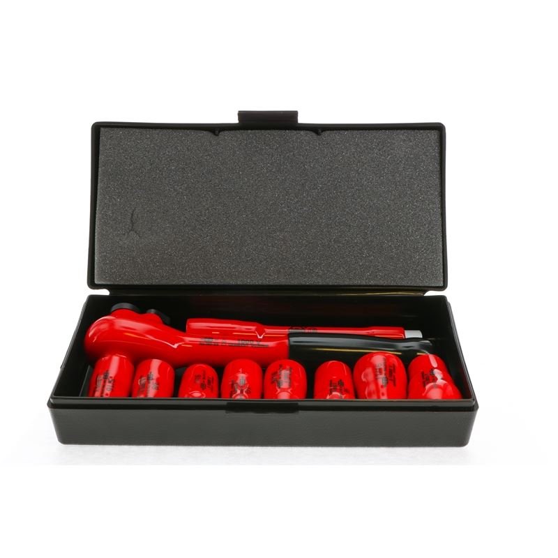 Wiha Insulated 3/8in Drive Socket 10 Piece Inch Set - Mississauga Hardware Centre IncWiha ToolsWIHA-31493