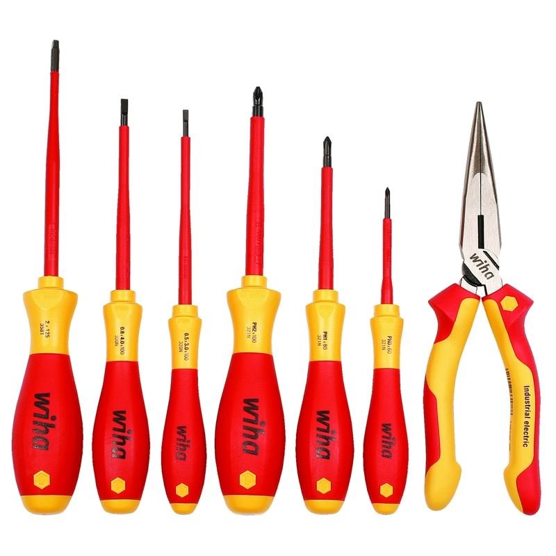 Wiha Insulated Screwdrivers and Pliers Set 7 - Piece - Mississauga Hardware Centre IncWiha ToolsWIHA-32086