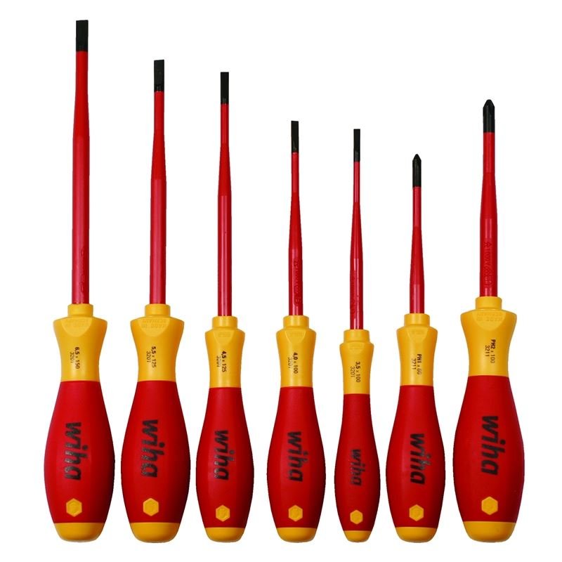 Wiha Insulated SlimLine Slotted and Phillips 7 - Piece Screwdriver set - Mississauga Hardware Centre IncWiha ToolsWIHA-32195