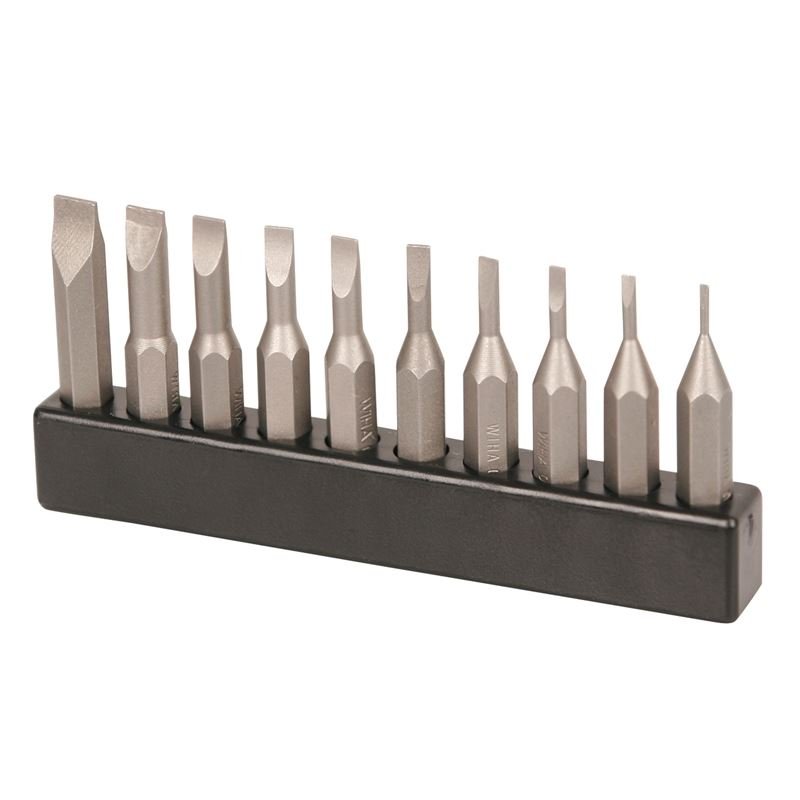 Wiha Micro Bit Slotted 10 Pack - Mississauga Hardware Centre IncWiha ToolsWIHA-75984