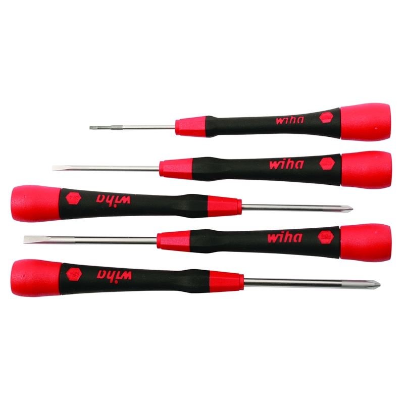 Wiha PicoFinish Mini Screwdriver Set 5 - Piece - Mississauga Hardware Centre IncWiha ToolsWIHA-26195