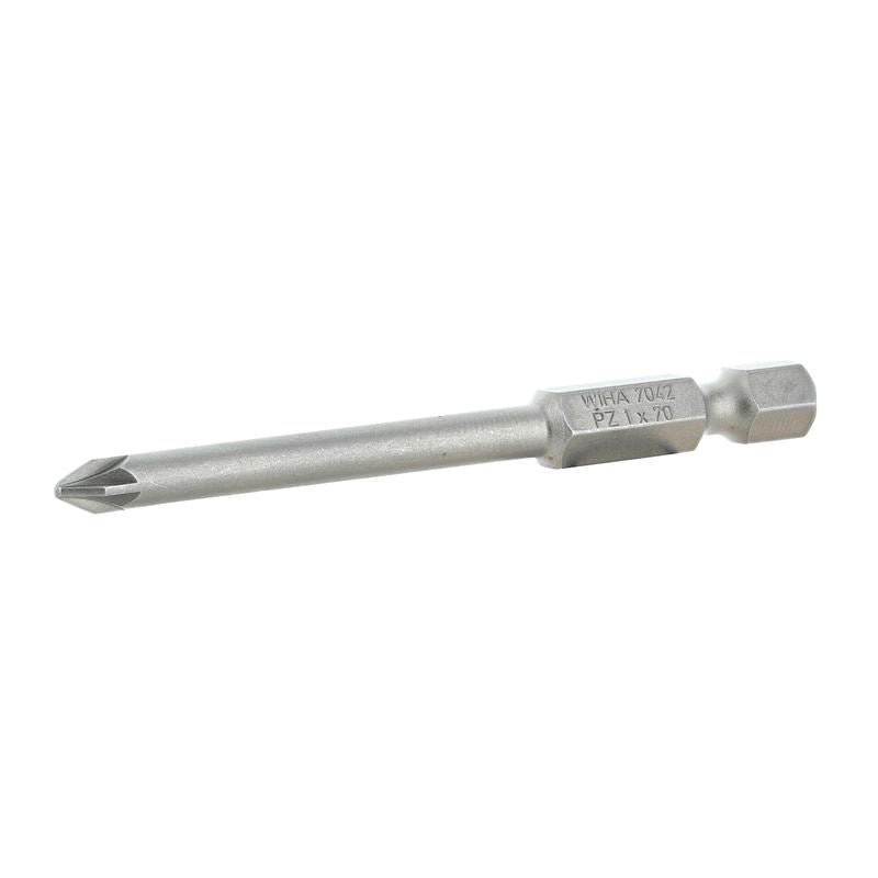 Wiha PoziDriv Power Bit 1 x 70mm Pack of 10 Bits - Mississauga Hardware Centre IncWiha ToolsWIHA-74205