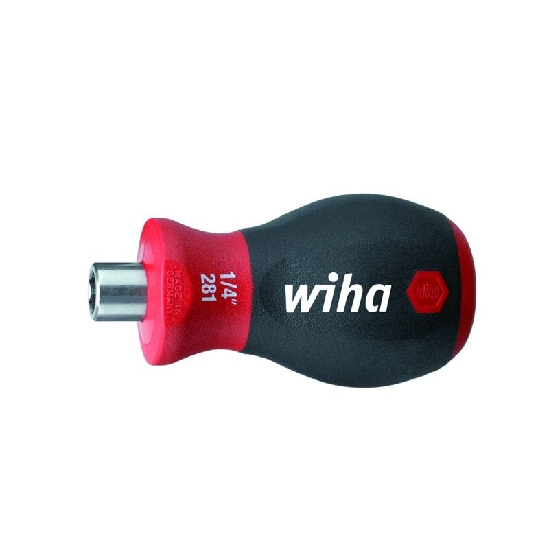 Wiha SoftFinish 1/4in Stubby Bit Holder Magnetic - Mississauga Hardware Centre IncWiha ToolsWIHA-28103