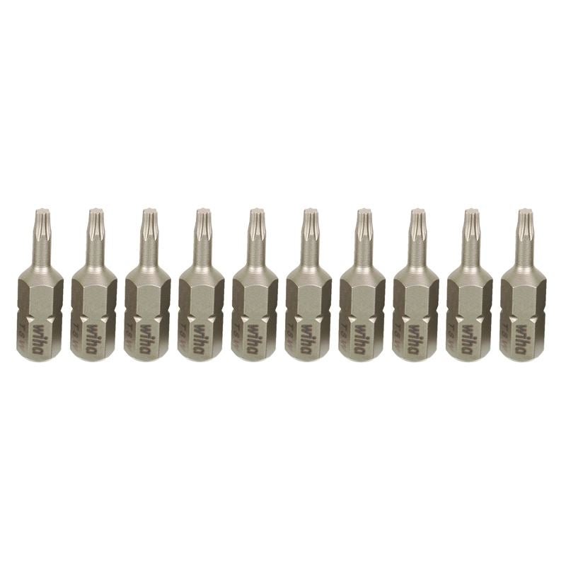 Wiha Torx Align Insert Bit T8 x 25mm Pack of 10 Bits - Mississauga Hardware Centre IncWiha ToolsWIHA-71538