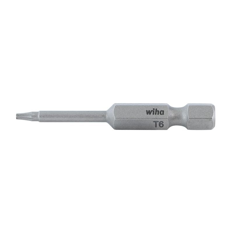 Wiha Torx Power Bit T6 x 50mm Pack of 10 Bits - Mississauga Hardware Centre IncWiha ToolsWIHA-74511