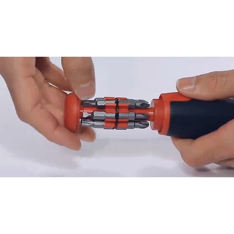 Wiha Ultra Driver 12 - in - 1 Slotted Phillips Torx Insert Bit Holder - Mississauga Hardware Centre IncWiha ToolsWIHA-38032