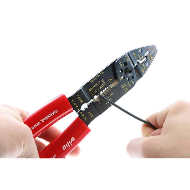 Wiha Wire Stripping Pliers/Cutters 8.5in - Mississauga Hardware Centre IncWiha ToolsWIHA-57812