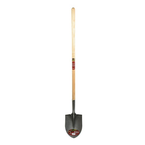 Pro Yard 130505 Shovel Round Point 58in x 8-1/2in Blade Wood L-Handle