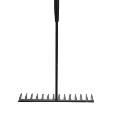 Pro Yard 130527 Asphalt/Tar Rake 54in Forged 14-tine x 3-3/4 Teeth Wood Handle