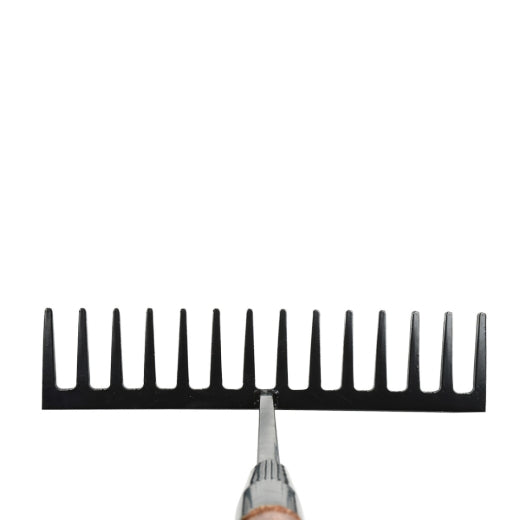 Pro Yard 130527 Asphalt/Tar Rake 54in Forged 14-tine x 3-3/4 Teeth Wood Handle