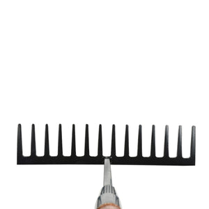 Pro Yard 130527 Asphalt/Tar Rake 54in Forged 14-tine x 3-3/4 Teeth Wood Handle