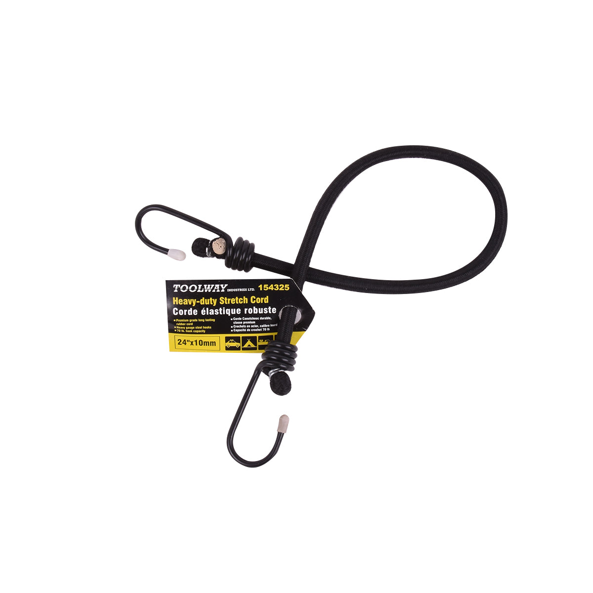 Stinson Cargo Stretch Cord 10mm x 24in