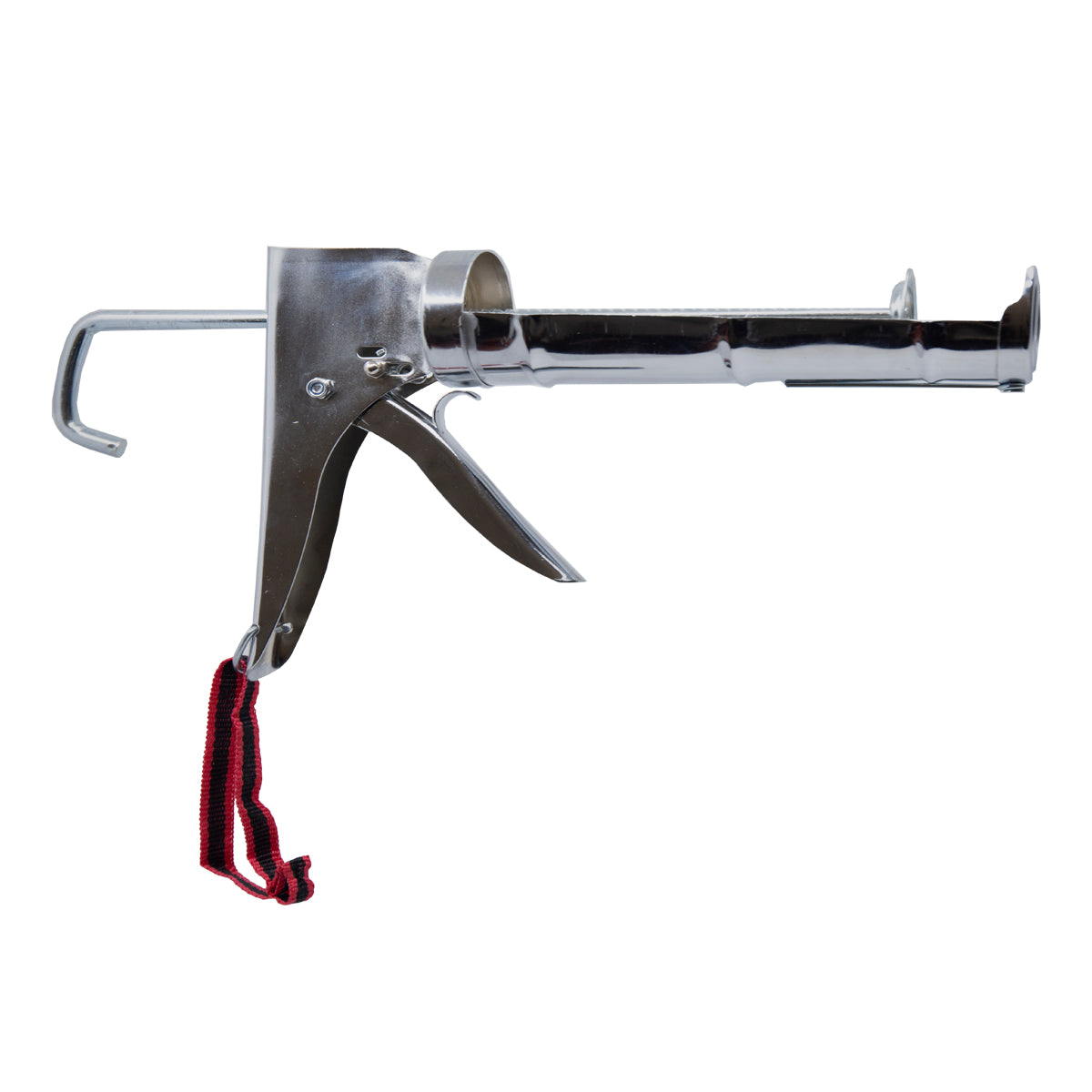 Tooltech 160002 Cradle-Style Chrome Barrel Caulking Gun 9in