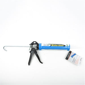 Tooltech 160004 Pro Heavy Duty Cradle-Style Caulking Gun with Auto Flow Stop 9"