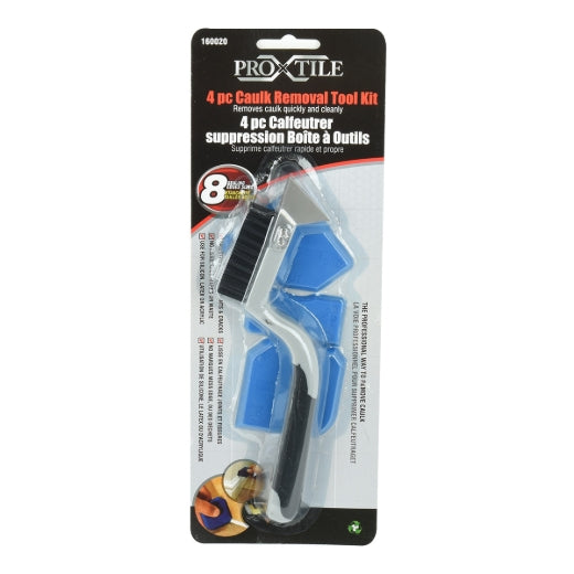 Tooltech Xpert 160020 4PC Caulking Removal Tool Kit