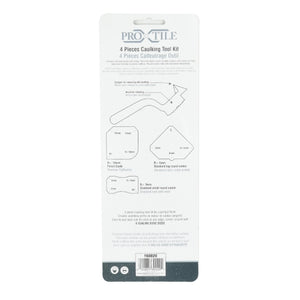 Tooltech Xpert 160020 4PC Caulking Removal Tool Kit