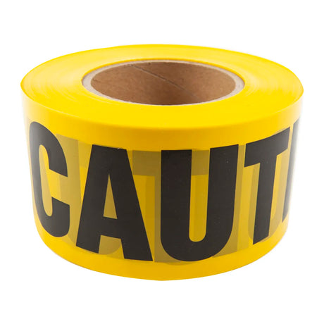 Bond-n-Tape Caution Tape 3inx1000ft Yellow