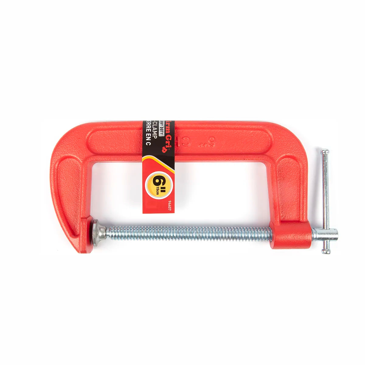 Tooltech 394407 6 in. C-Type Clamp