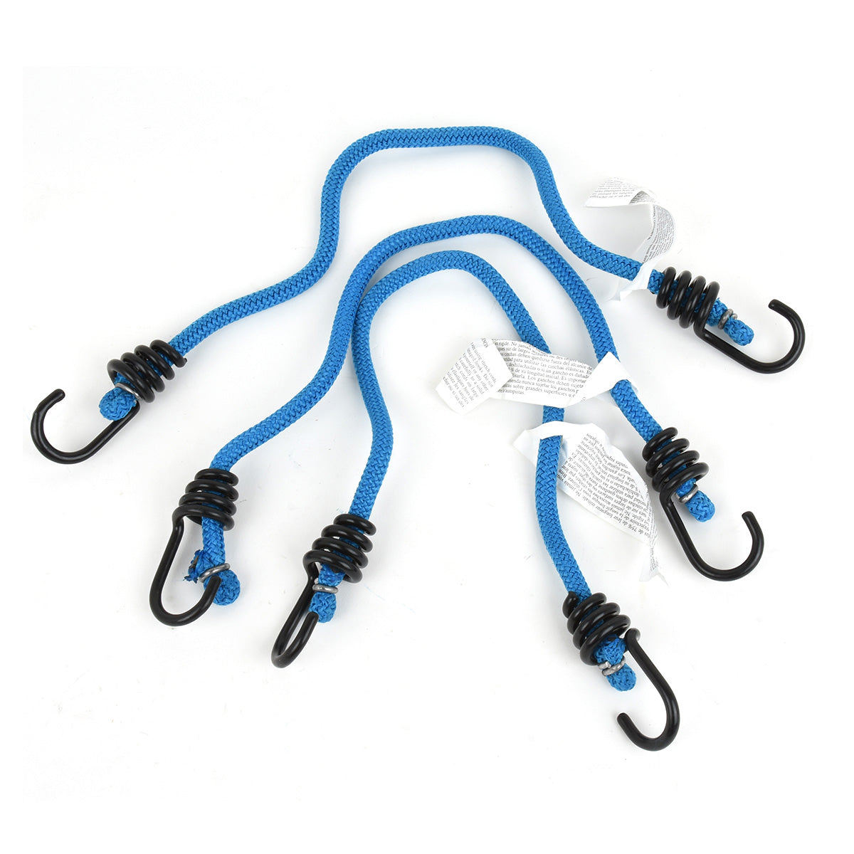 Stinson Cargo 406118 3PK Tie Down Bungee Stretch Cord 18in Blue