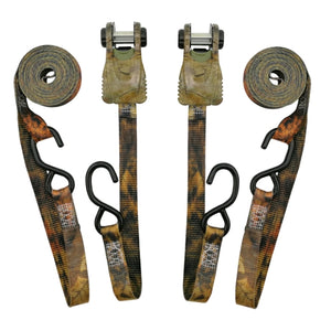 Stinson Cargo 406178 2PK Tie Down Ratchet 1in x 15ft 500lb Camouflage