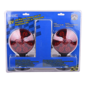 Stinson Cargo 720183 2PC LED Towing Light With Magnetic Base 12V Kit