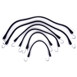 Stinson Cargo 739027 6PC Rubber Straps With S Hooks Set
