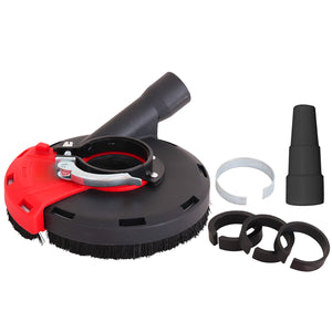 Tooltech 192099 4"-5" Grinding Dust Extractor With Universal Connectors For Angle Grinders
