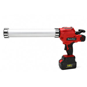TOOLTECH 18V Cordless Sausage Caulking Gun with 600mL Aluminum Barrel