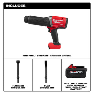 Milwaukee 3771-21 M18 FUEL™ STRIKER™ Hammer Chisel Kit