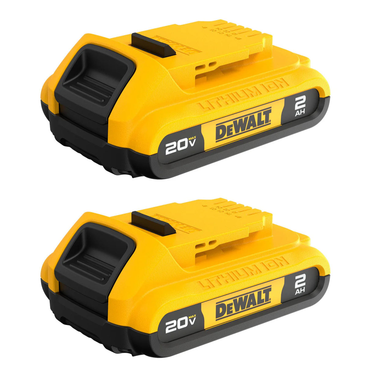 DEWALT | DCB203-2 20V MAX*  Compact XR Lithium Battery - Ion 2 Pack