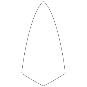 W.Rose  11” Philadelphia Brick Trowel with Leather Handle