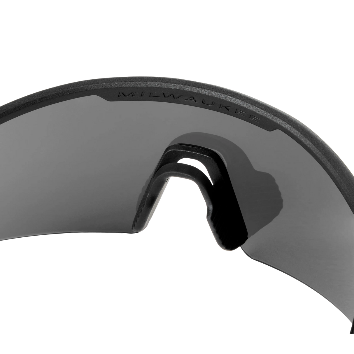 Milwaukee 48-73-2503 Polarized Wrap Around Safety Glasses - Silver Mirrored Dual Coat Lenses