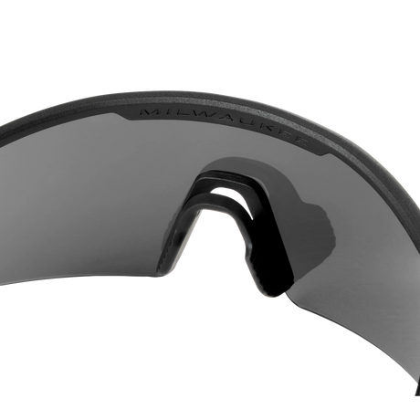 Milwaukee 48-73-2503 Polarized Wrap Around Safety Glasses - Silver Mirrored Dual Coat Lenses