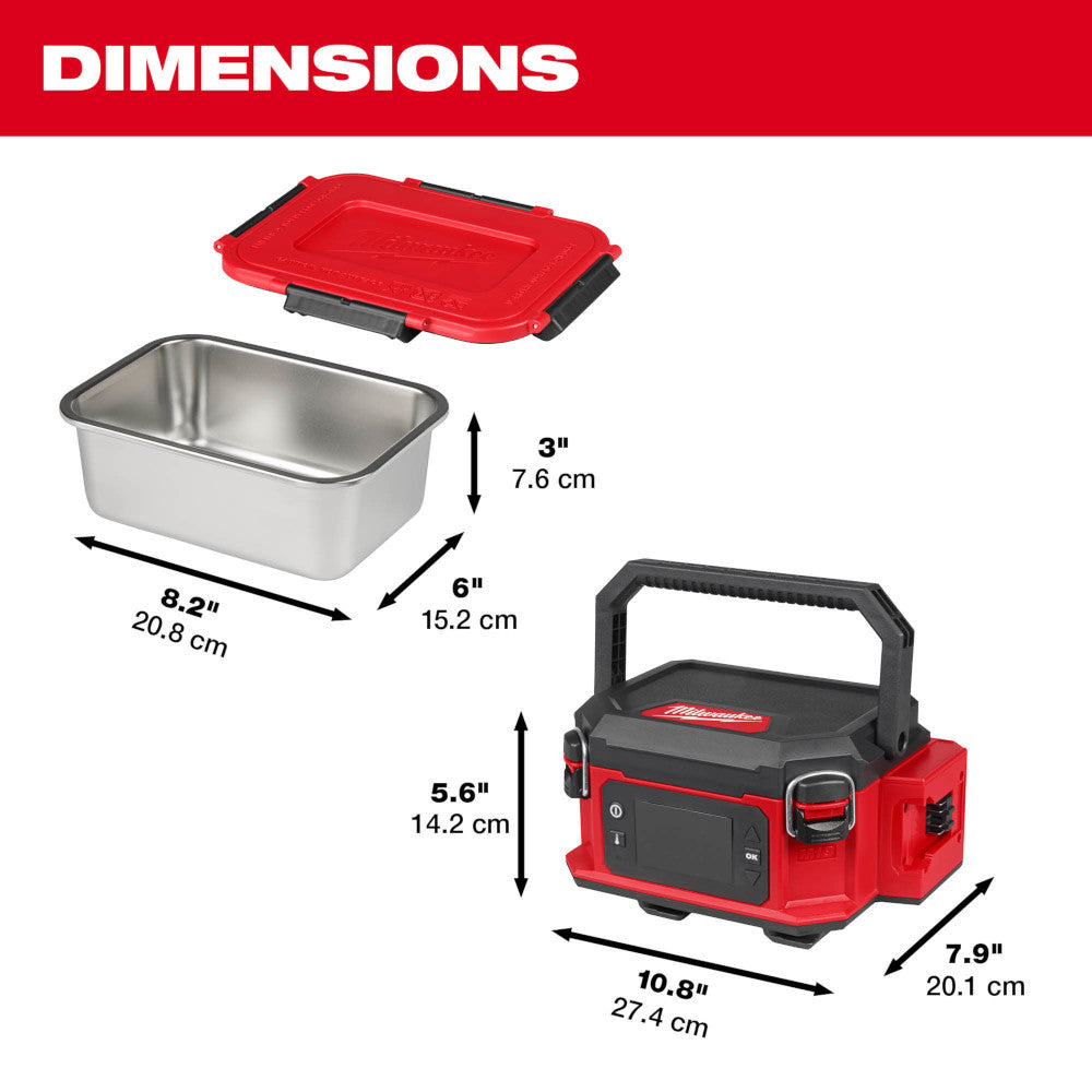 Milwaukee 0811-20 M18™ Jobsite Lunch Warmer