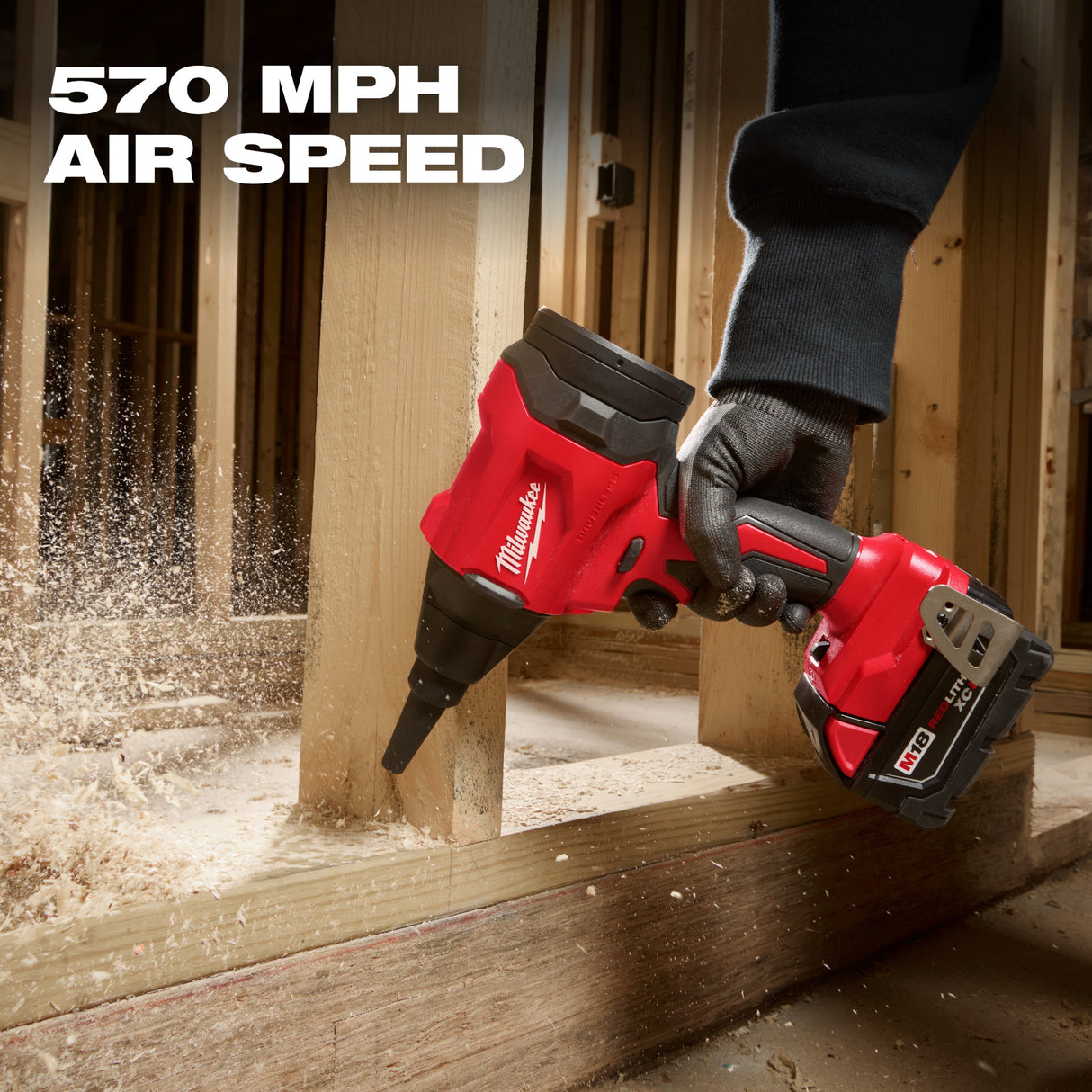 Milwaukee 0887-20 M18™ Brushless Precision Blower